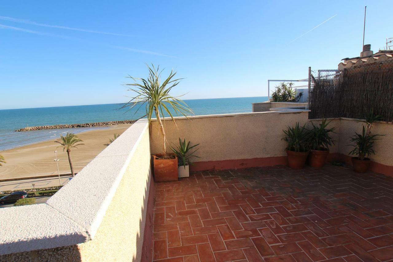 Espectacular Atico Duplex Con Vistas Al Mar Leilighet Cunit Eksteriør bilde